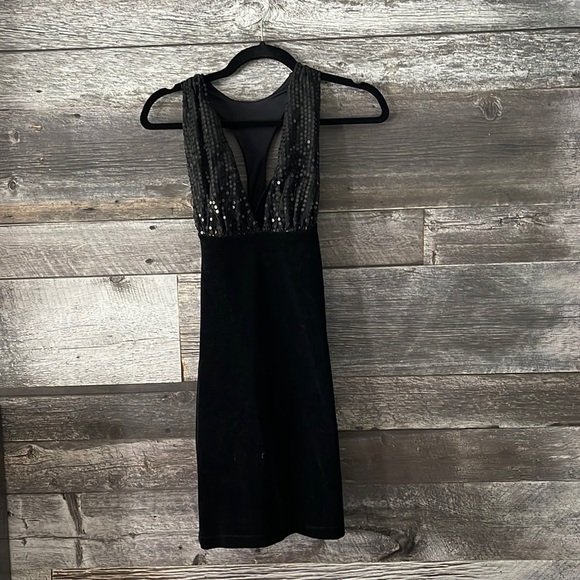 MICHI Dresses & Skirts - black sequence, dress M